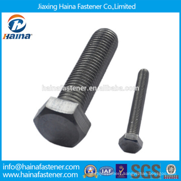 Made in China DIN933 304/316 stainless steel metric bolt for in stock